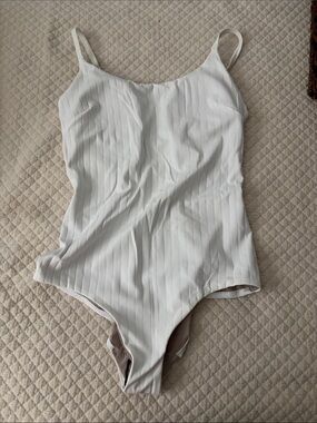 lululemon athletica White Ribbed One-Piece